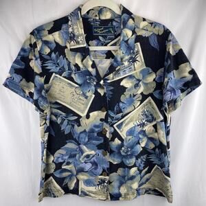 Vintage Island Traders Button Down Hawaiian Shirt